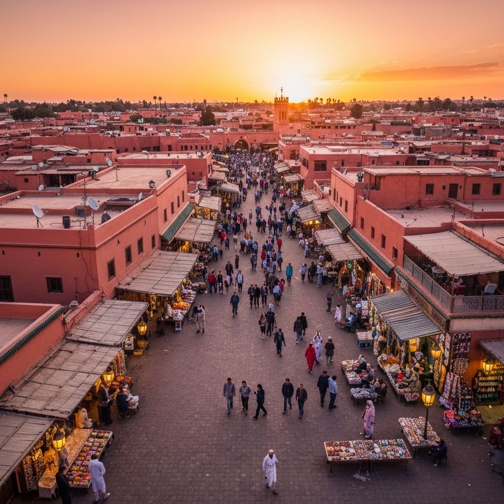 Explorador de la Medina de Marrakech